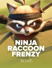 ninja raccoon frenzy - logo